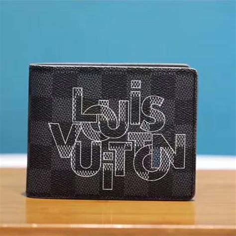 lv graphite wallet|louis vuitton wallet.